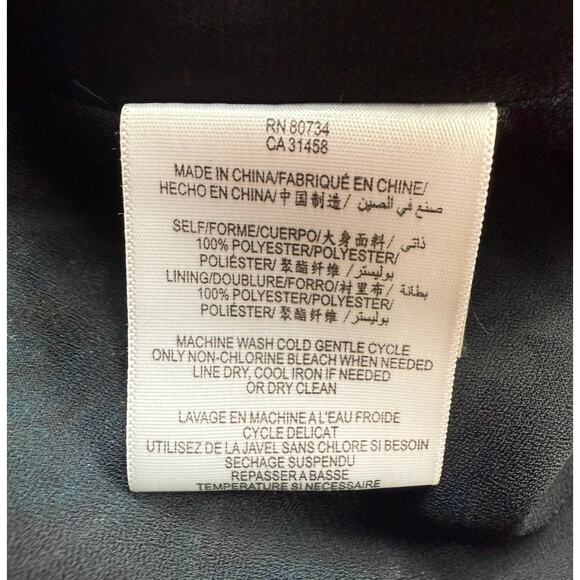 BCBGeneration Womens Maxi Skirt Sz 4 Purple Abstract Print Lined Long Boho Flowy - Picture 3 of 9